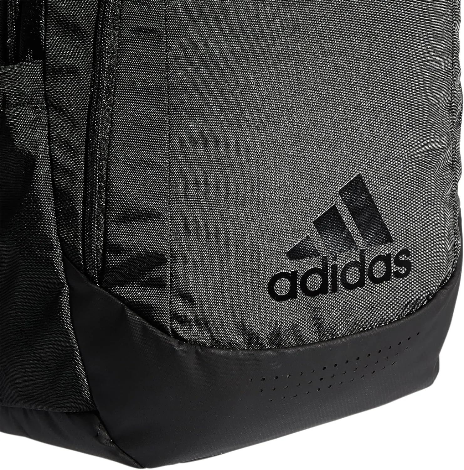 adidas Defender Sports Backpack with Shoe Compartment, Soccer Bag, Black/Black, One Size