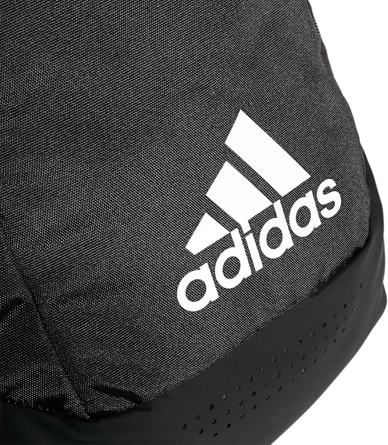 adidas Defender Sports Backpack with Shoe Compartment, Soccer Bag, Black/White, One Size