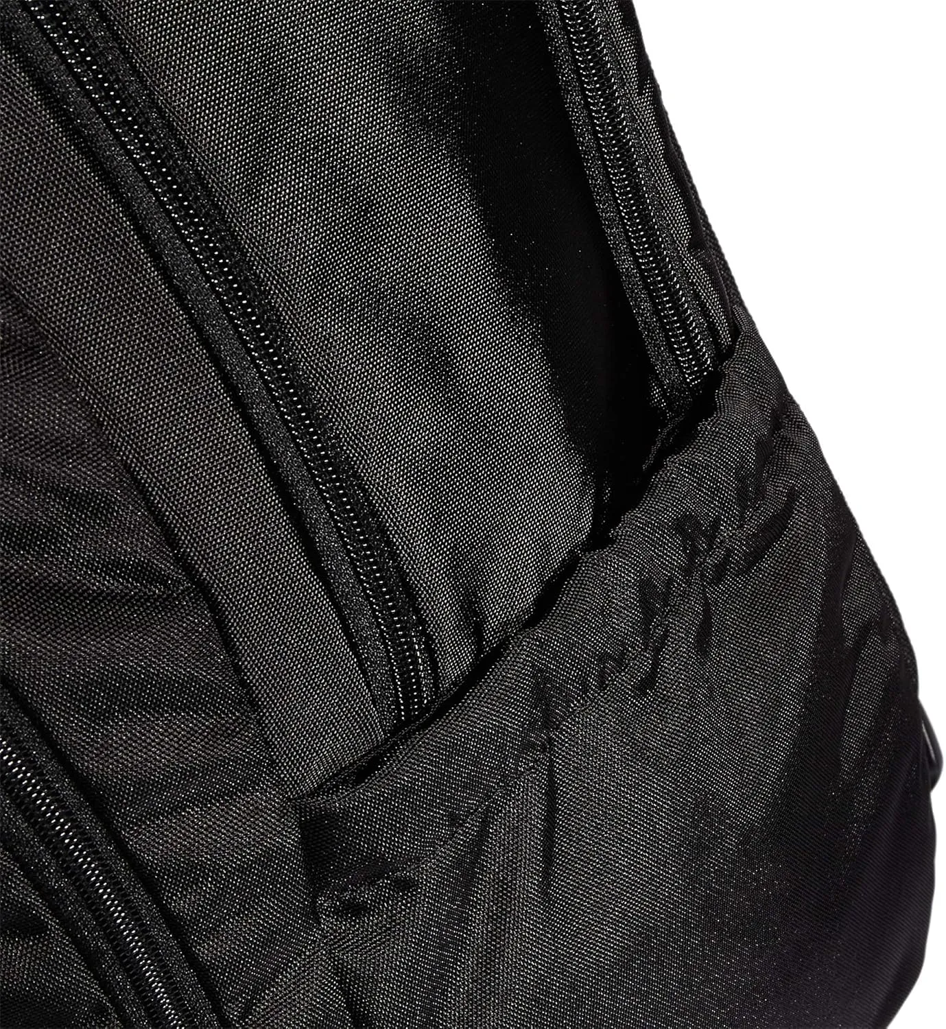 adidas Defender Sports Backpack with Shoe Compartment, Soccer Bag, Black/White, One Size