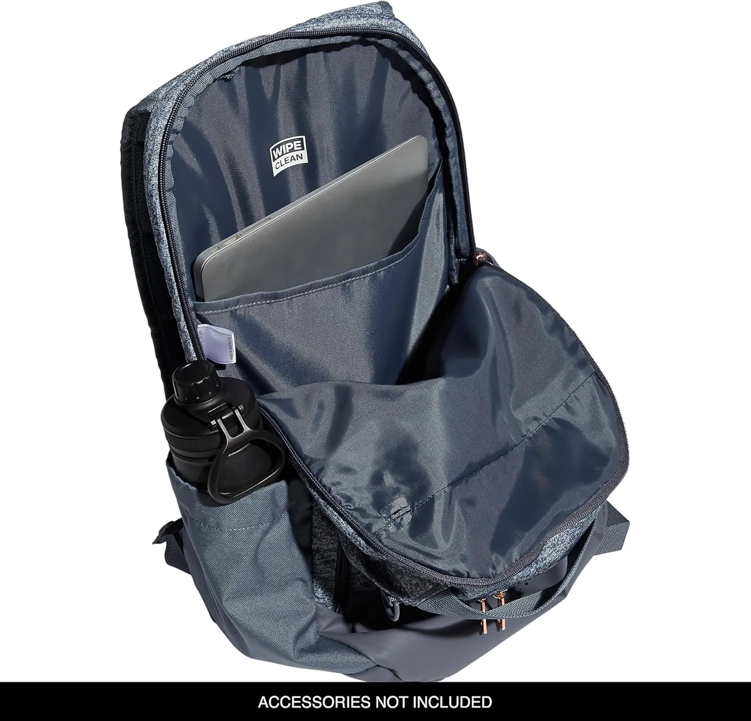 adidas Defender Sports Backpack with Shoe Compartment, Soccer Bag, Jersey Onix Grey/Onix Grey/Rose Gold, One Size