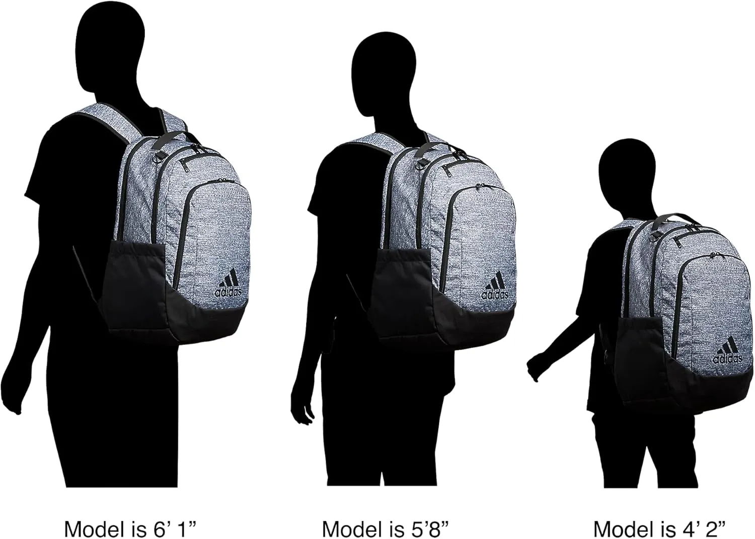 adidas Defender Sports Backpack with Shoe Compartment, Soccer Bag, Jersey Onix Grey/Onix Grey/Rose Gold, One Size