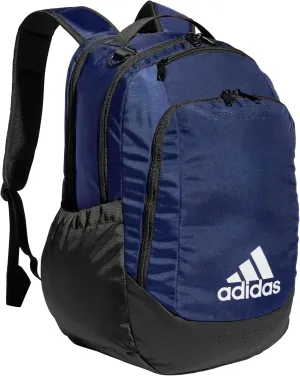 adidas Defender Sports Backpack with Shoe Compartment, Soccer Bag, Team Navy Blue, One Size