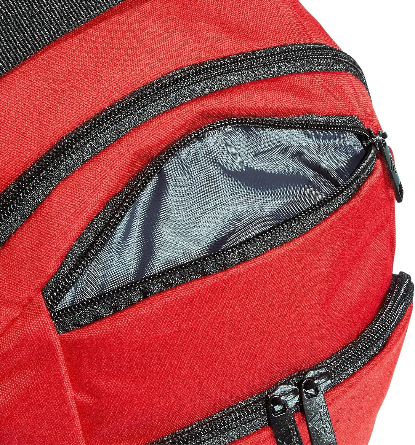adidas Defender Sports Backpack with Shoe Compartment, Soccer Bag, Team Power Red, One Size