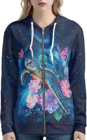 AFPANQZ Women's Casual Long Sleeve Hoodies Full Zipper Up Hoodie Sweatshirrts Thin Coat Loose Daily Wear Hoodie XS-5XL
