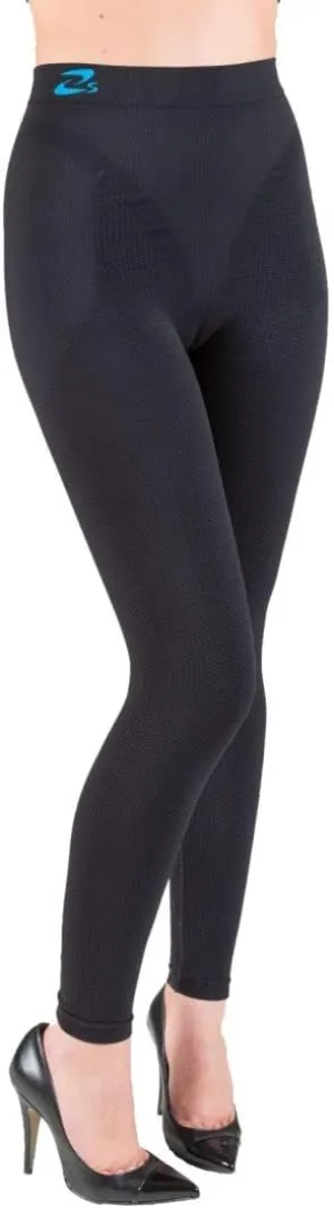 Anti Cellulite Slimming Leggings (Fuseaux)   Silver