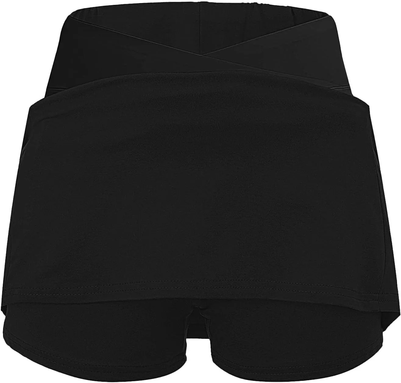 Athletic Skorts for Women Hight Waist Tummy Control Skirts Soft Elastic Shorts Tennis Yoga Skinny Casual Skort