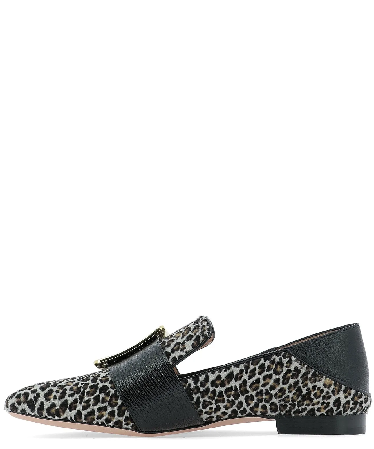 Bally Buckled Animalier Printed Loafers