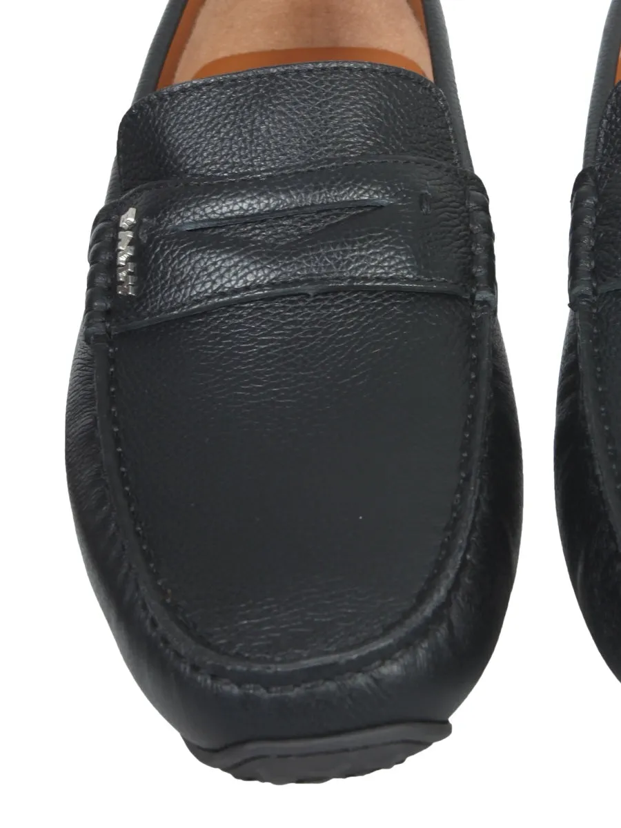 Bally Pavel Pebbled Loafers