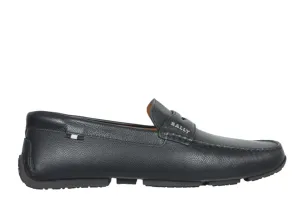 Bally Pavel Pebbled Loafers