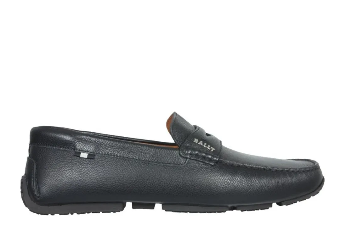 Bally Pavel Pebbled Loafers