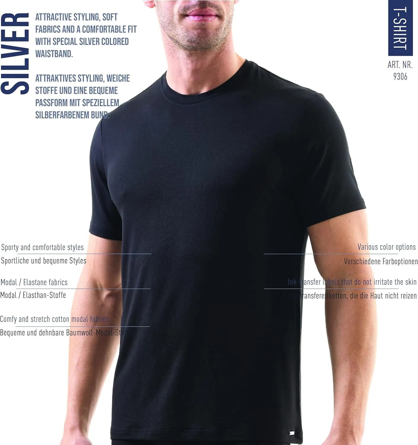 Blackspade Men's Short-Sleeved T-Shirt, S-XXL, Large Size Variety, T-Shirts for Men.