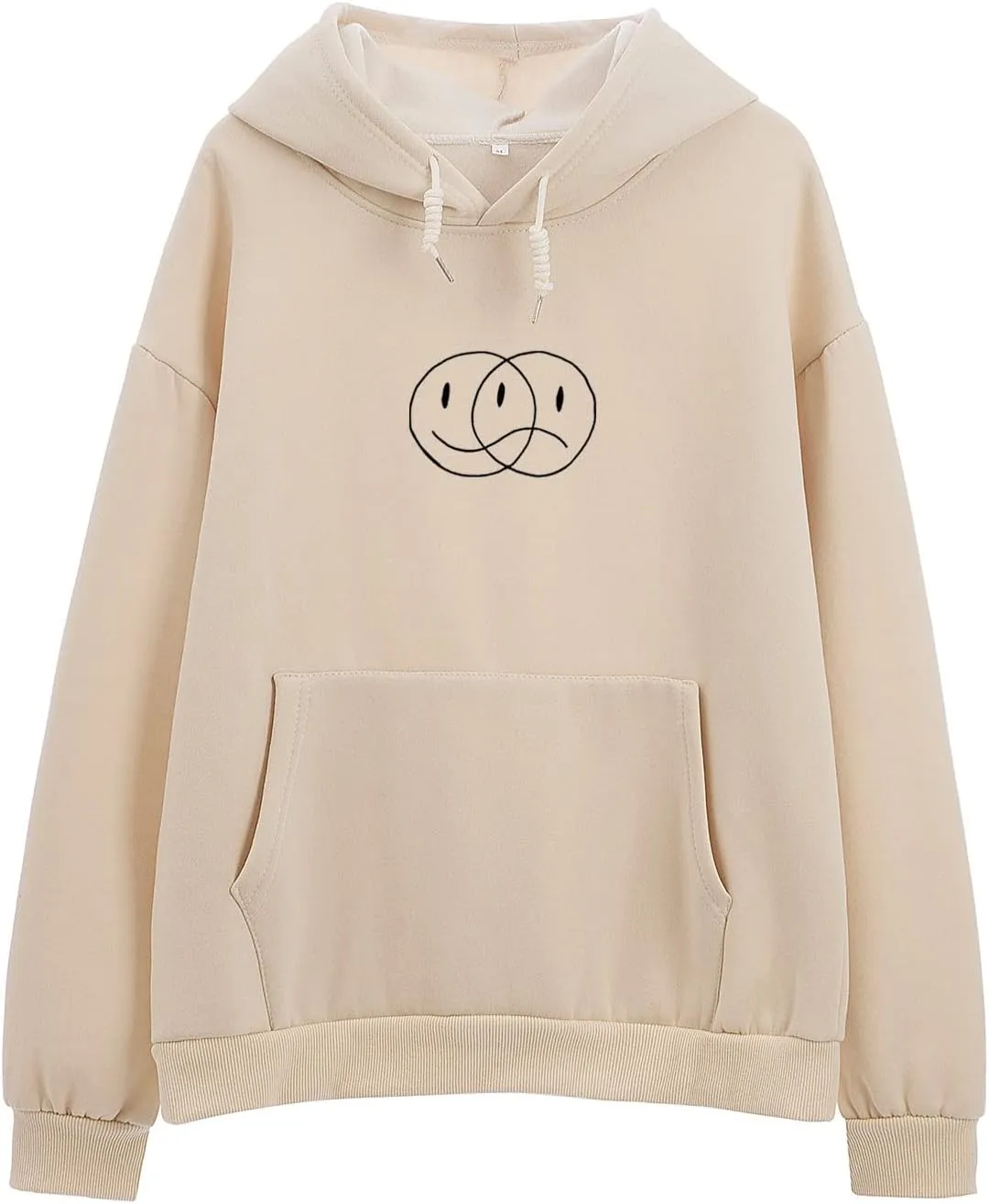 Bobeutou Halloween Pumpkin Graphic Oversized Hoodies for Women Spooky Vintage Fleece Y2k Aesthetic Sweatshirt Teen Girls