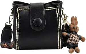 Bootara Bucket Bag, Vintage Crossbody Bag With Adjustable Wider Shoulder Strap, Womens Retro Large Capacity Water Bucket