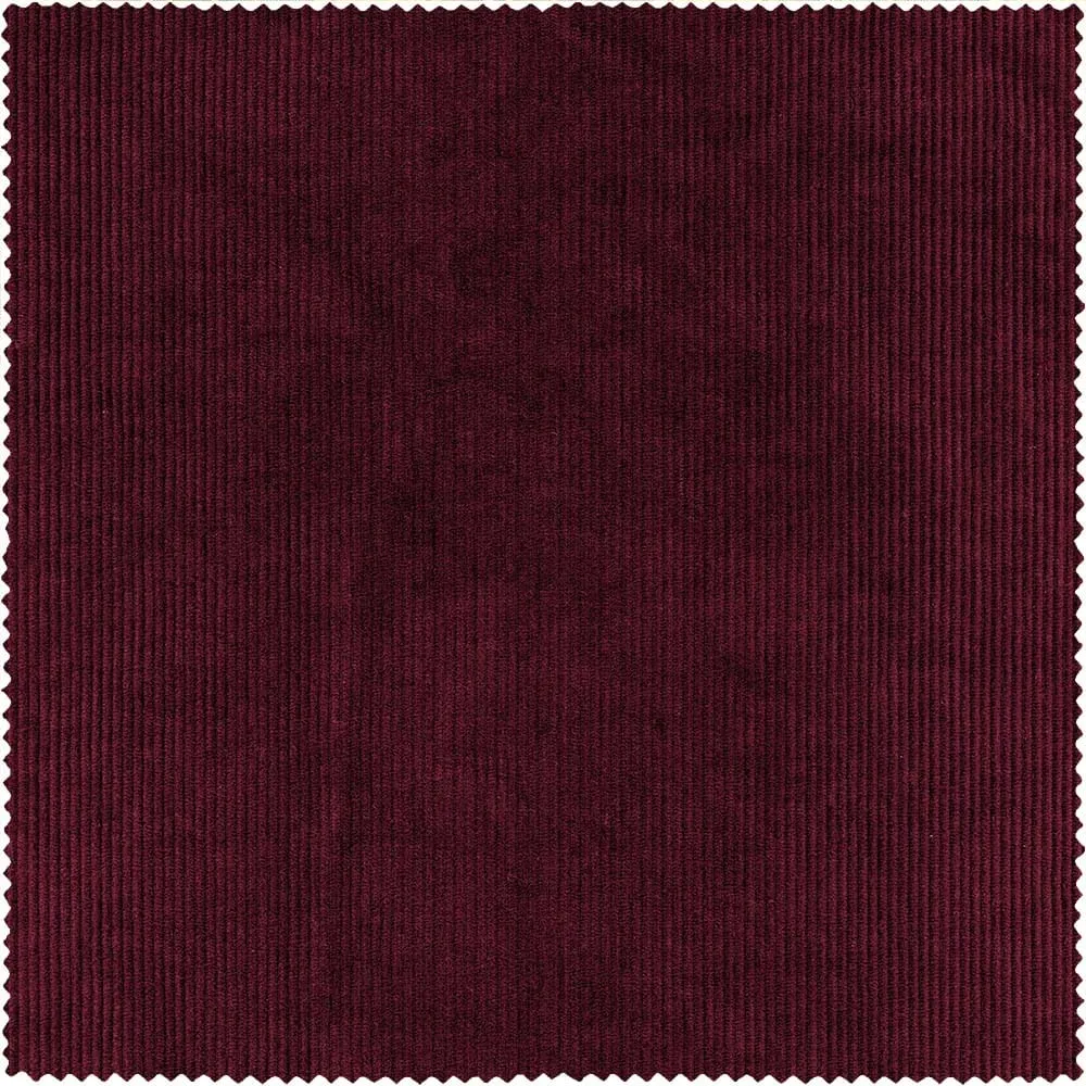Burgundy Heavy Corduroy