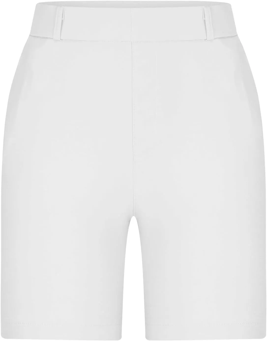 Chino Cargo Shorts Women Casual Slim Fit High Waist Summer Knee Length Bermuda SweatShorts for Hiking,Beach,Outdoors
