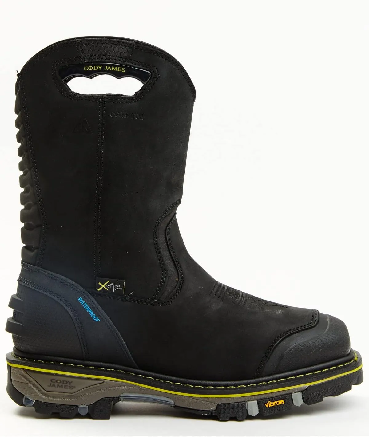 Cody James Men's Waterproof Met Guard Western Work Boot Composite Toe - Bcjcwrpw59