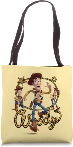 Disney and Pixar's Toy Story Sheriff Woody Lasso Signature Tote Bag