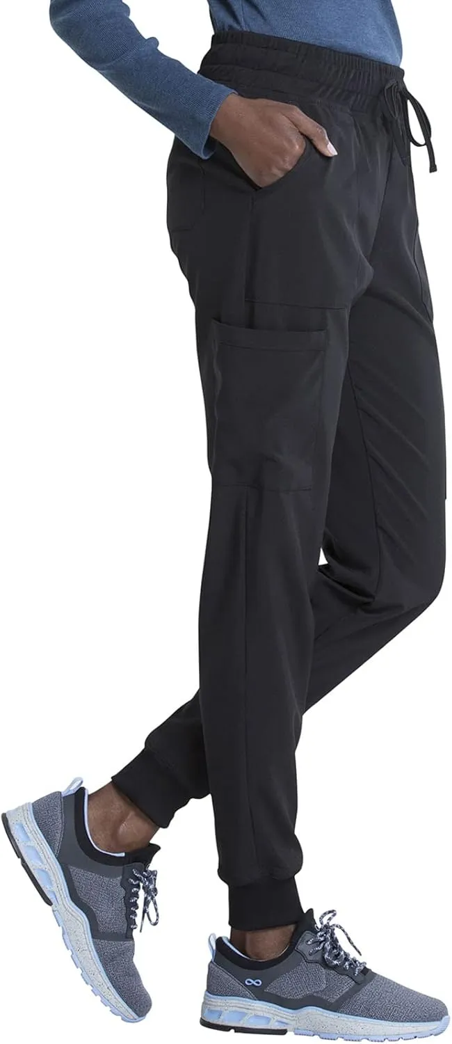 EDS Essentials Jogger Scrubs for Women, Drawstring Scrub Pants DK065