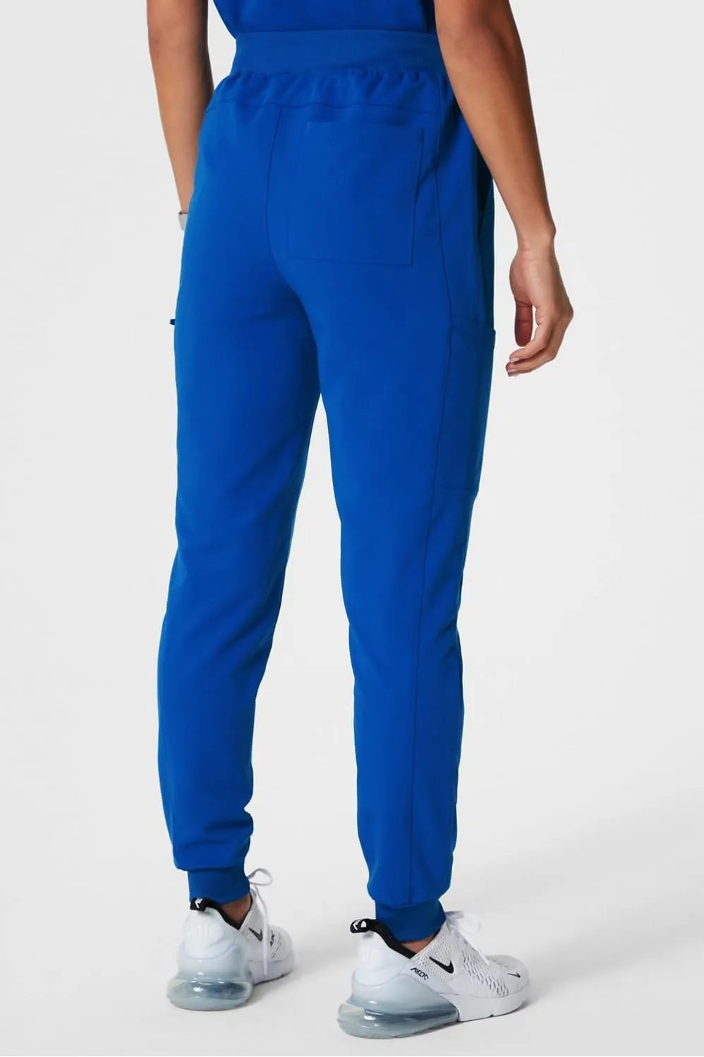 Fabletics Women's High Rise Active Scrub Jogger - MotionTech, 4-Way Stretch, Pocket-Packed, Lightweight, Semi-Slim Fit