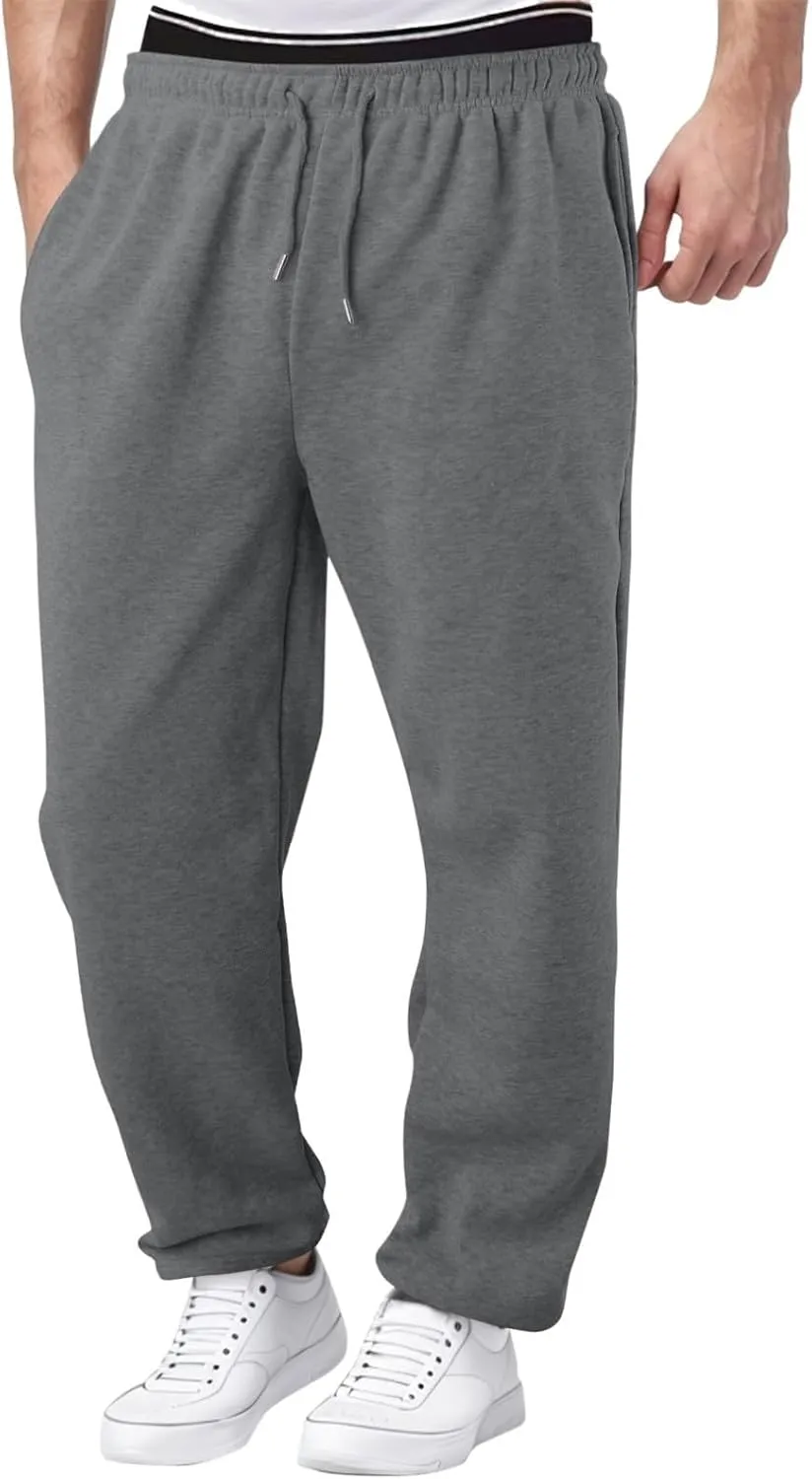 Fashion Mens Cargo Pants Mens Cargo Pants Casual Hiking Pants Joggers Athletic Pants Cotton Loose Straight Sweatpants