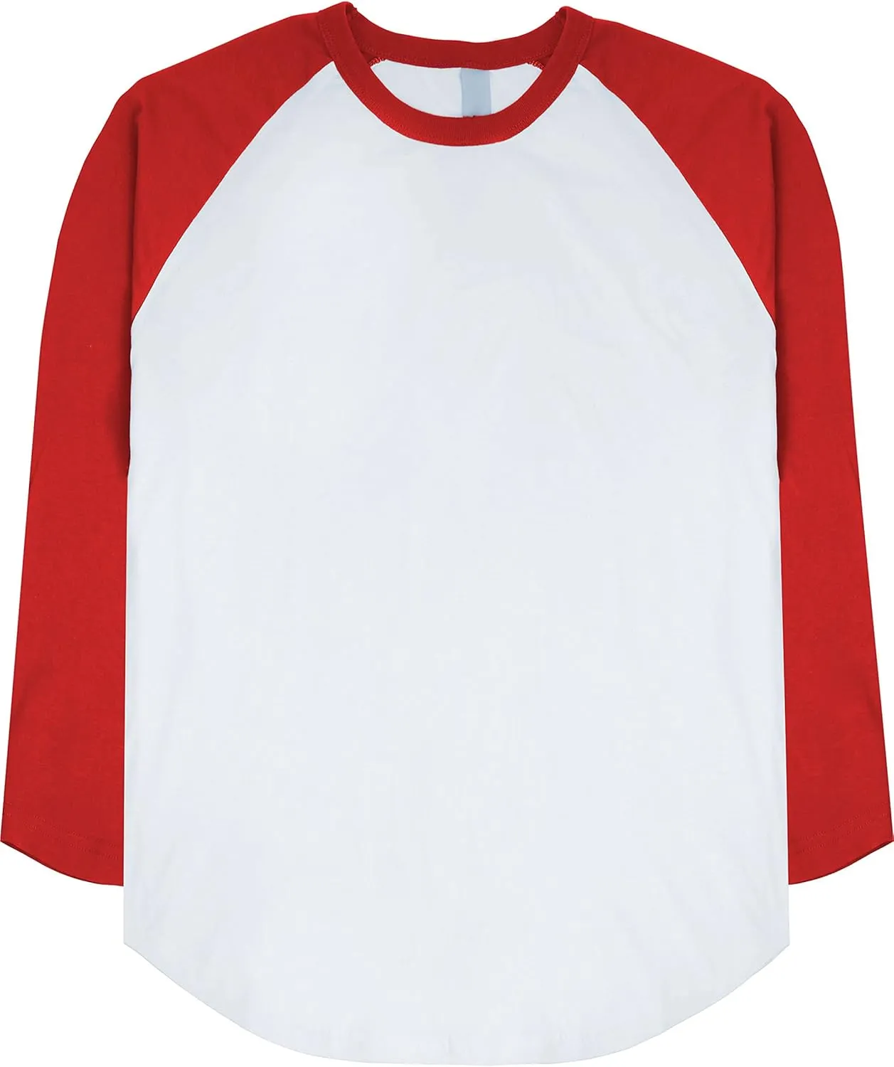Hat and Beyond Mens Vintage Baseball Raglan 3/4 Sleeve Plain Casual Tee Basic Active T Shirts