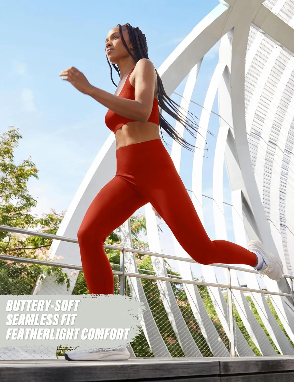 High Waisted Leggings for Women, Tummy Control Leggings No See Through Workout Yoga Pants