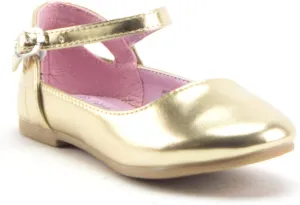 Little Girls Closed Toe Dress Shoes Mary Jane Flats Ballerina Glitter Slip On Ballet Flat