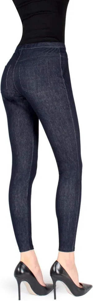 MeMoi High-Waisted Skinny Jean Leggings