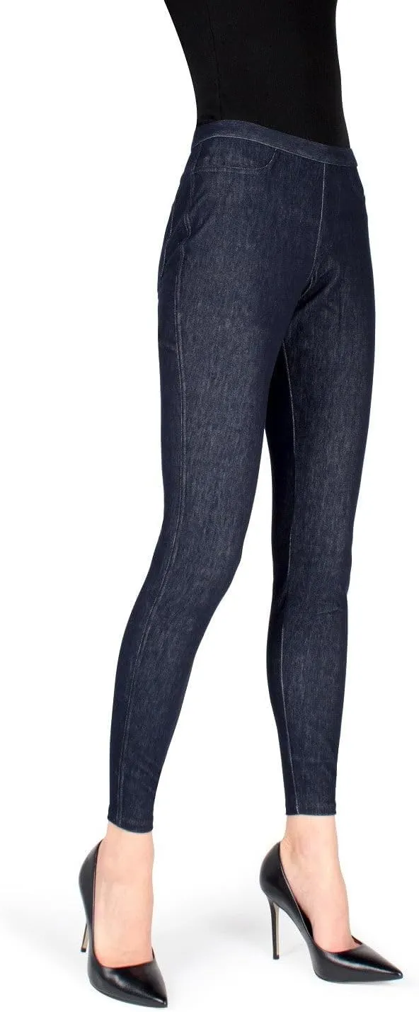MeMoi High-Waisted Skinny Jean Leggings