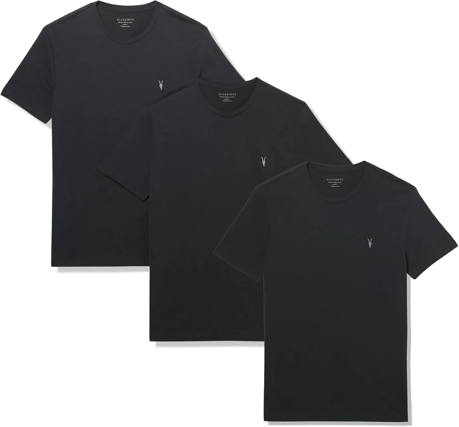 Men's Brace Short Sleeve Crew Neck Shirt 3 Pack