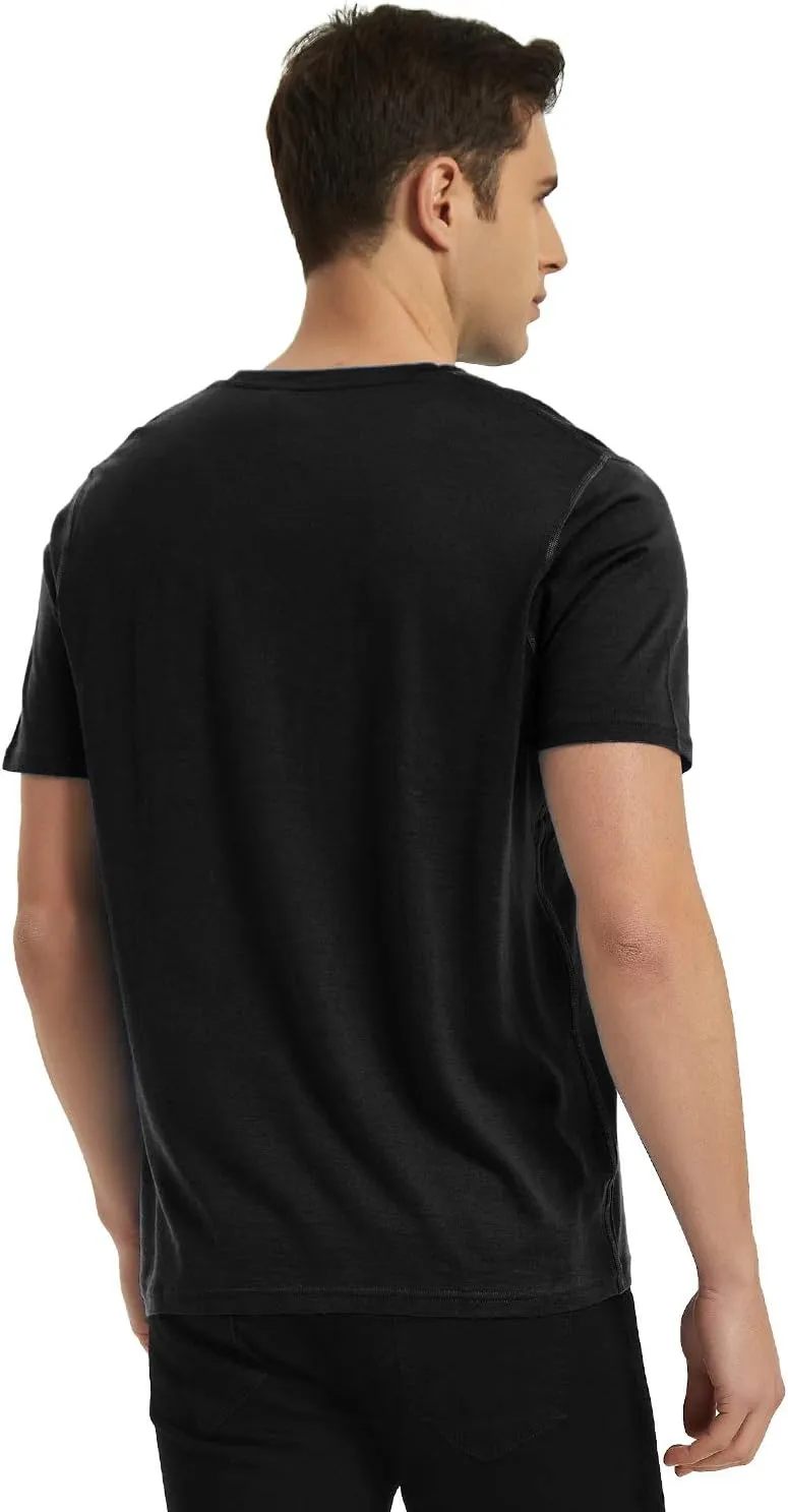METARINO Merino Wool T-Shirts Mens Short Sleeve Lightweight Base Layer for Hiking,Travel,Hunting,Cycling