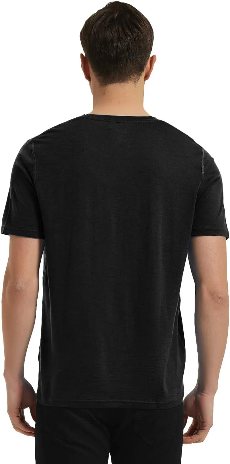 METARINO Merino Wool T-Shirts Mens Short Sleeve Lightweight Base Layer for Hiking,Travel,Hunting,Cycling