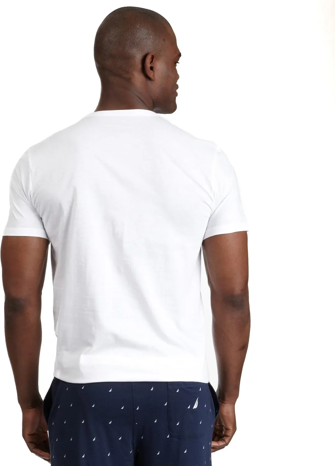 Nautica Men's Cotton V-Neck T-Shirt-Multipack