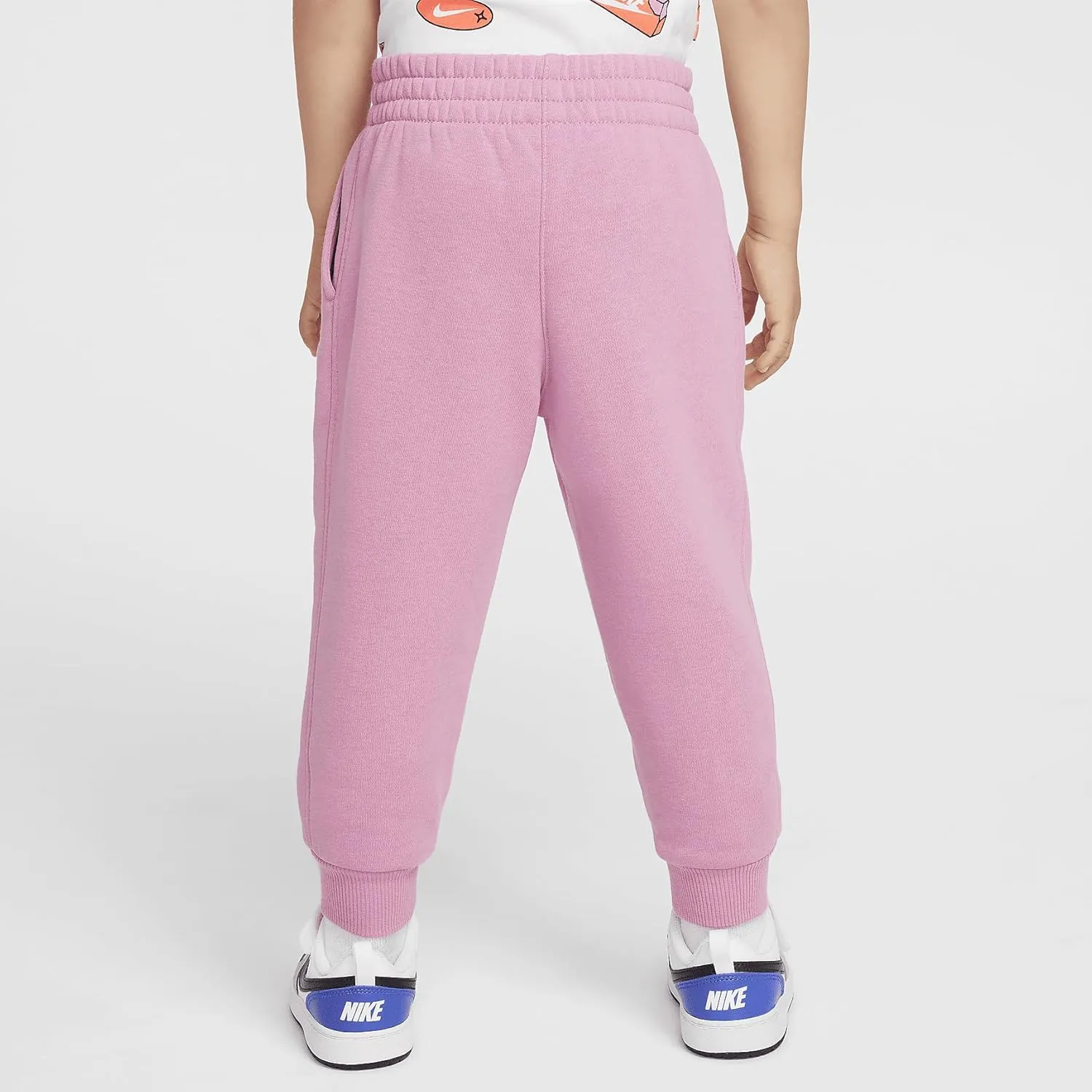 Nike Sportswear Club Toddler Fleece Joggers (26L091-ACG, Magic Flamingo)