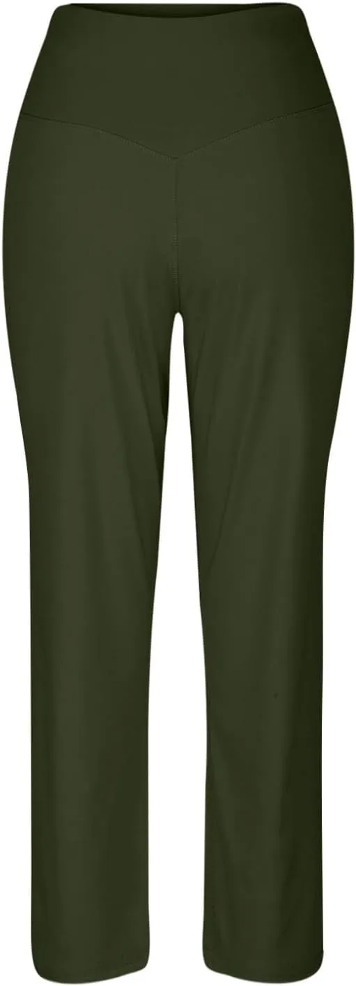 Pants for Women, with Pockets Linen Pants Women High Waisted Sweatpants Casual