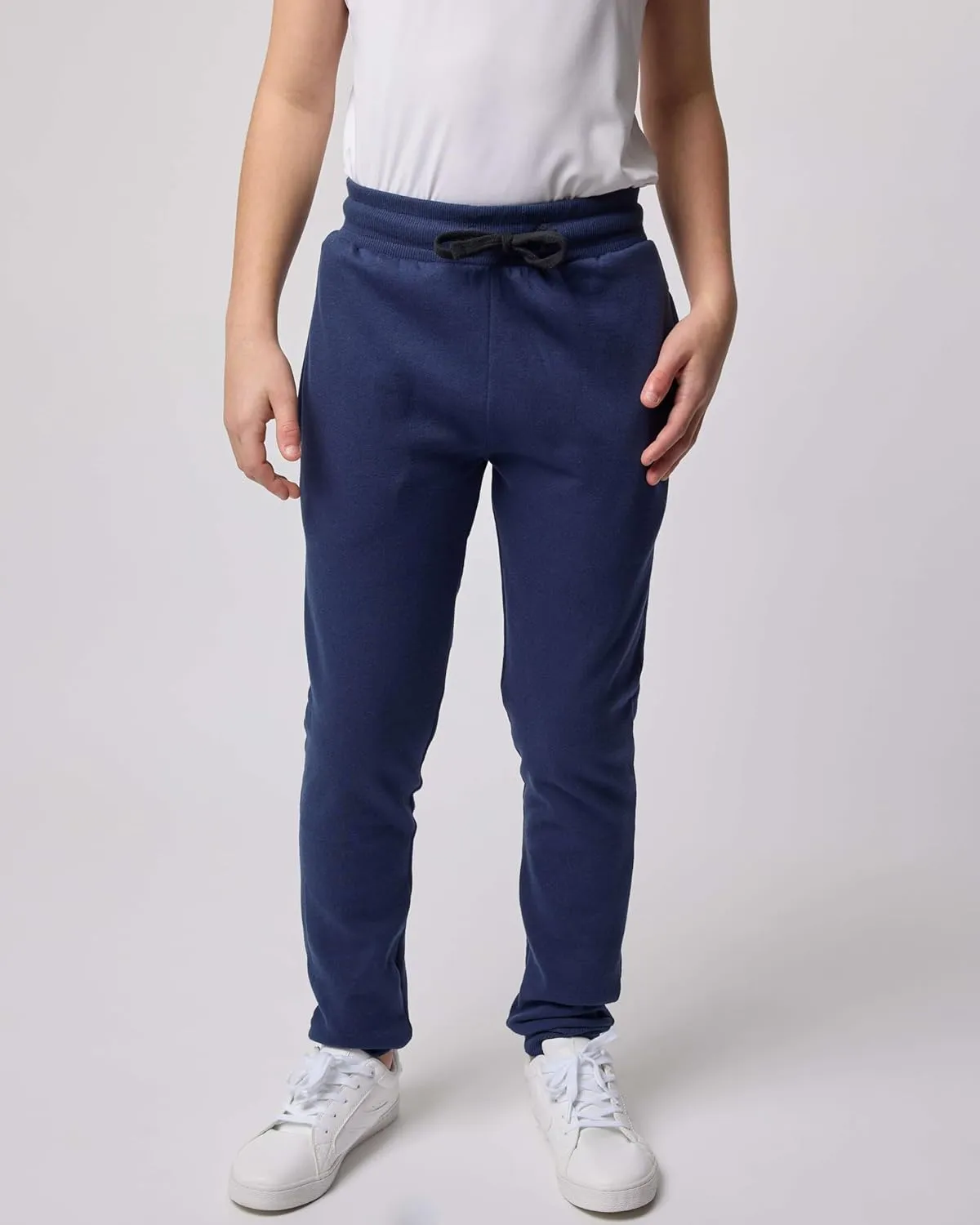 Real Essentials 3 Pack: Boys Cotton Active Fleece Jogger Sweatpants