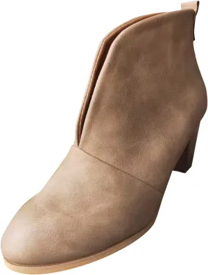 SBGMoSJ Boots for Women Ankle Booties Wide Black Boots for Women Ankle Booties Black Booties for Women Low Heel Round Toe Womens Brown Booties And Ankle Boots Women's Boots Ankle Lace Up
