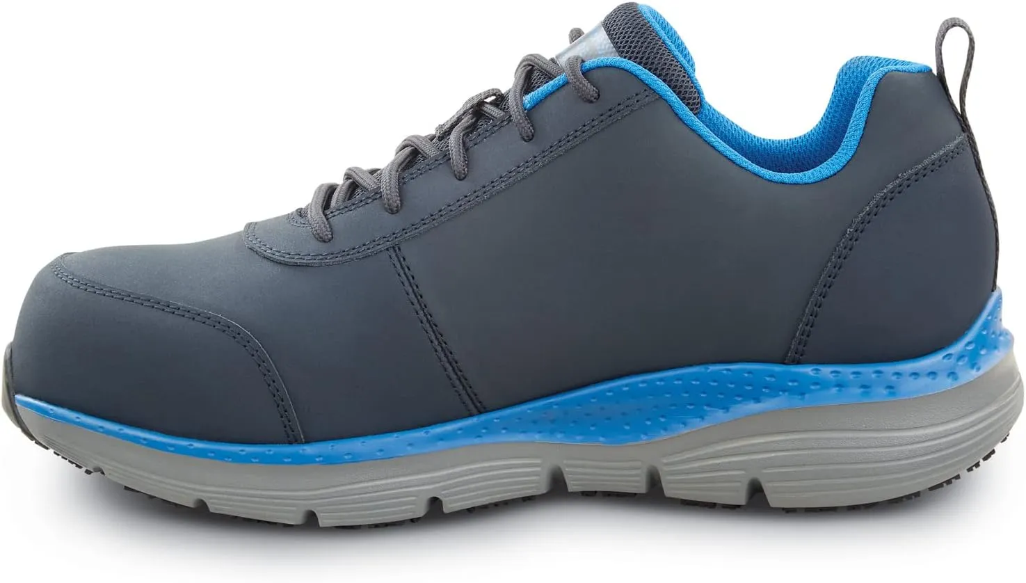 Skechers Work Arch Fit Beau, Men's, Athletic Style, Alloy Toe, EH, MaxTrax Slip Resistant, Work Shoe