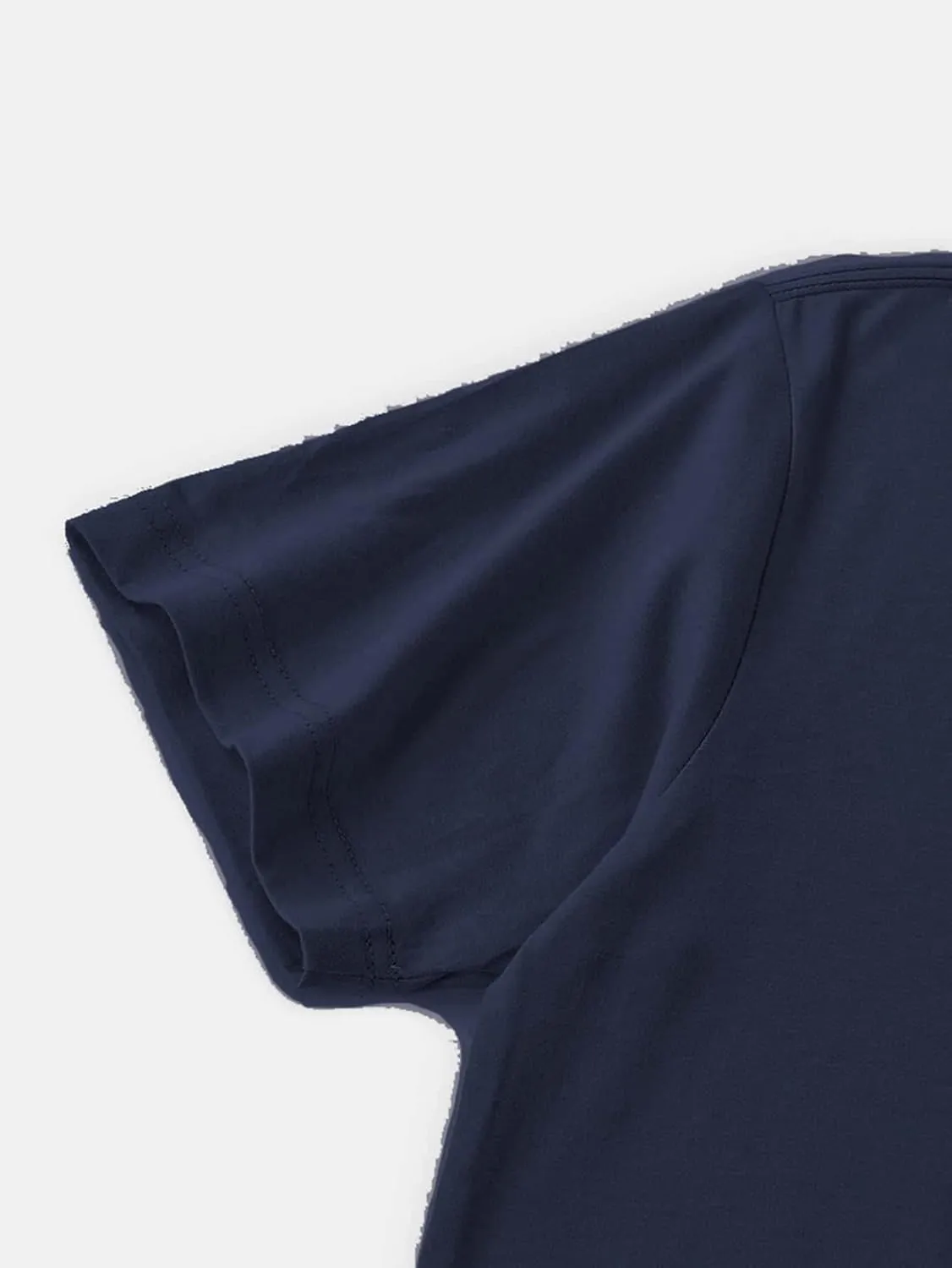 T-Shirts for Men Men Astronaut Print Tee REBABA (Color : Navy Blue, Size : XX-Large)