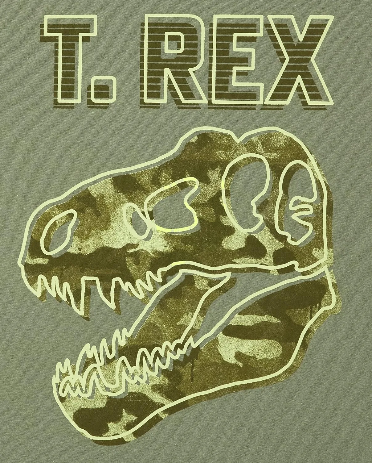 The Children's Place Boys' Dino Short Sleeve Graphic T-Shirts, Multipack