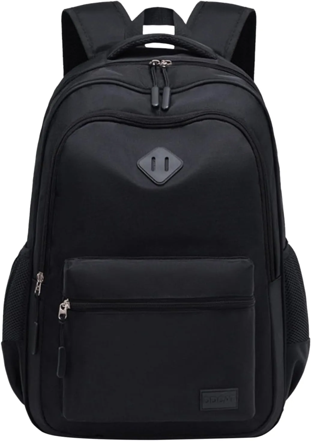 USB Port Black Backpack WaterResistant Bookbag With 8 Compartments Large Capacity Travel Laptop Backpack Travel (A1)