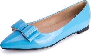 Walking Flats Women Daily Pointed Toe Work Dolly Shoes