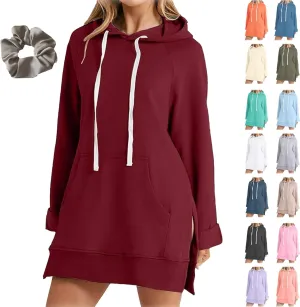 Warmy Oversized Hoodies, Oversized Dress Hoodies Women, Warmy Oversized Hoodie Dress Women Pockets
