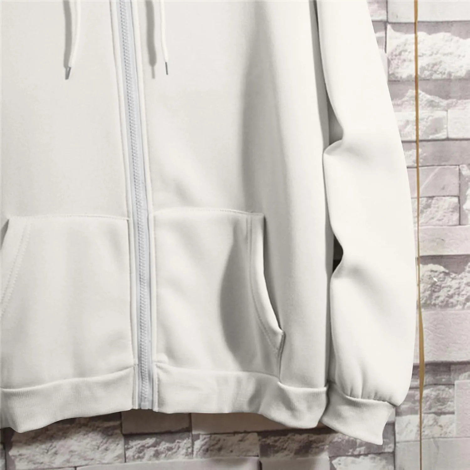 Women's Full Zip Up Hoodie Fall Jacket Oversized Casual Drawstring Collar Hooded Sweatshirts with Pockets Winter