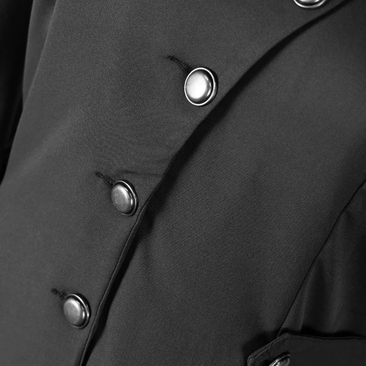 Women's Medieval Tuxedo Gothic Coat Trench Coat Performance Costume Halloween Costume