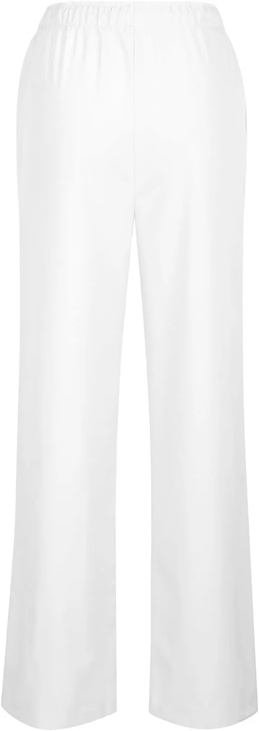 Women's Pants, High Waisted Wide Leg Cotton Linen Pants Straight Sweatpants Lounge