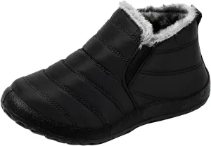 Women's Snow Boots Slip on Womens Insulated Waterproof Winter Snow Boots Cute Winter Boots for Women 2023 Wide Snow Boots for Women Wide Width Botas De Trabajo Para Mujeres Contra El Agua