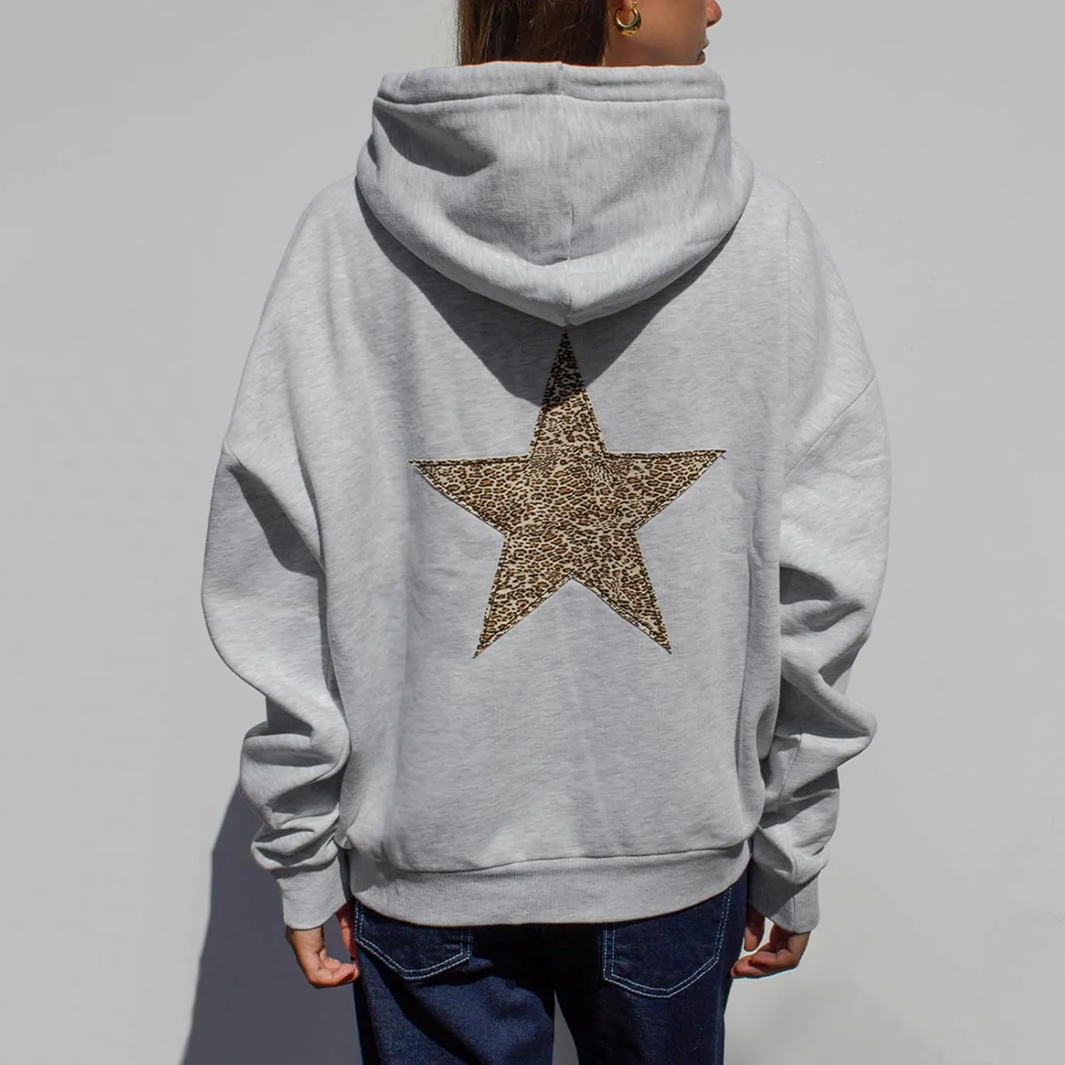 Y2k Hoodies Teen Girls Oversized Graphic Sweatshirt Women Pullover Tops Cute Embroidery Preppy Aesthetic Shirts