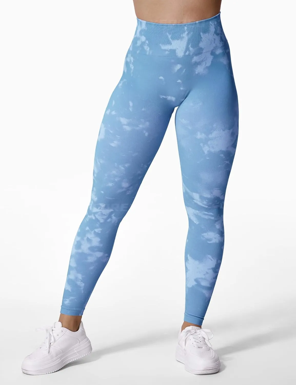 YEOREO Workout Leggings for Women Jada Scrunch Butt Lifting Leggings Seamless Screen Print Gym Yoga Pants